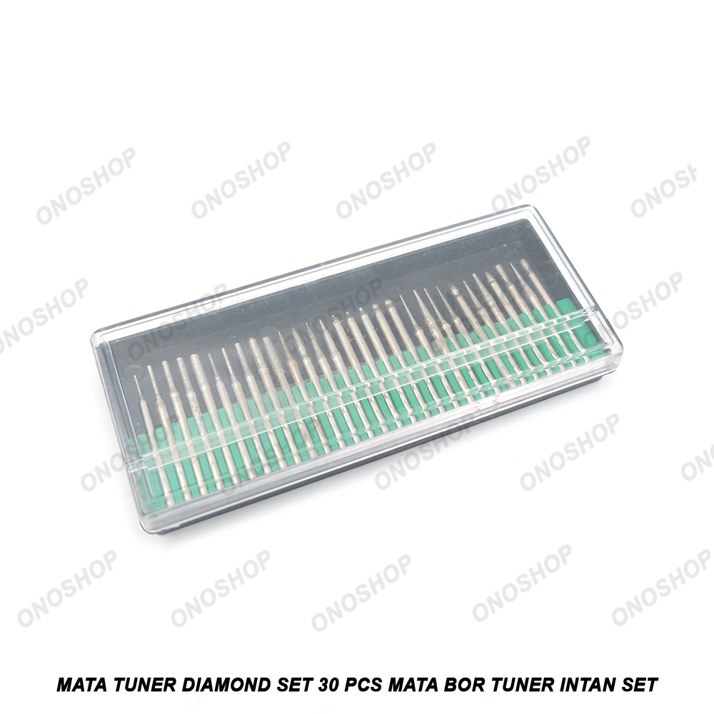 Mata Tuner Diamond Set 30 Pcs Mata Bor Tuner Intan Set
