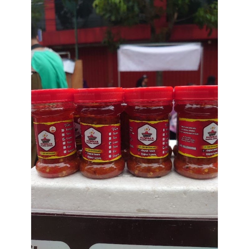 

sambal dapur luwe