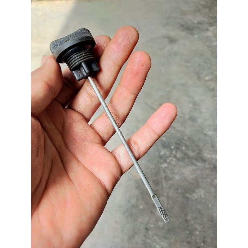 Tutup Kalter Kanan Oli Bak Kopling Cek Oli Mesin SUZUKI Smash Shogun Original Bekas Copotan Motor Se