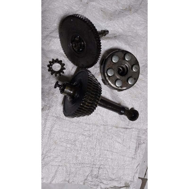 Gearset Vespa Super 66 P/coret Original