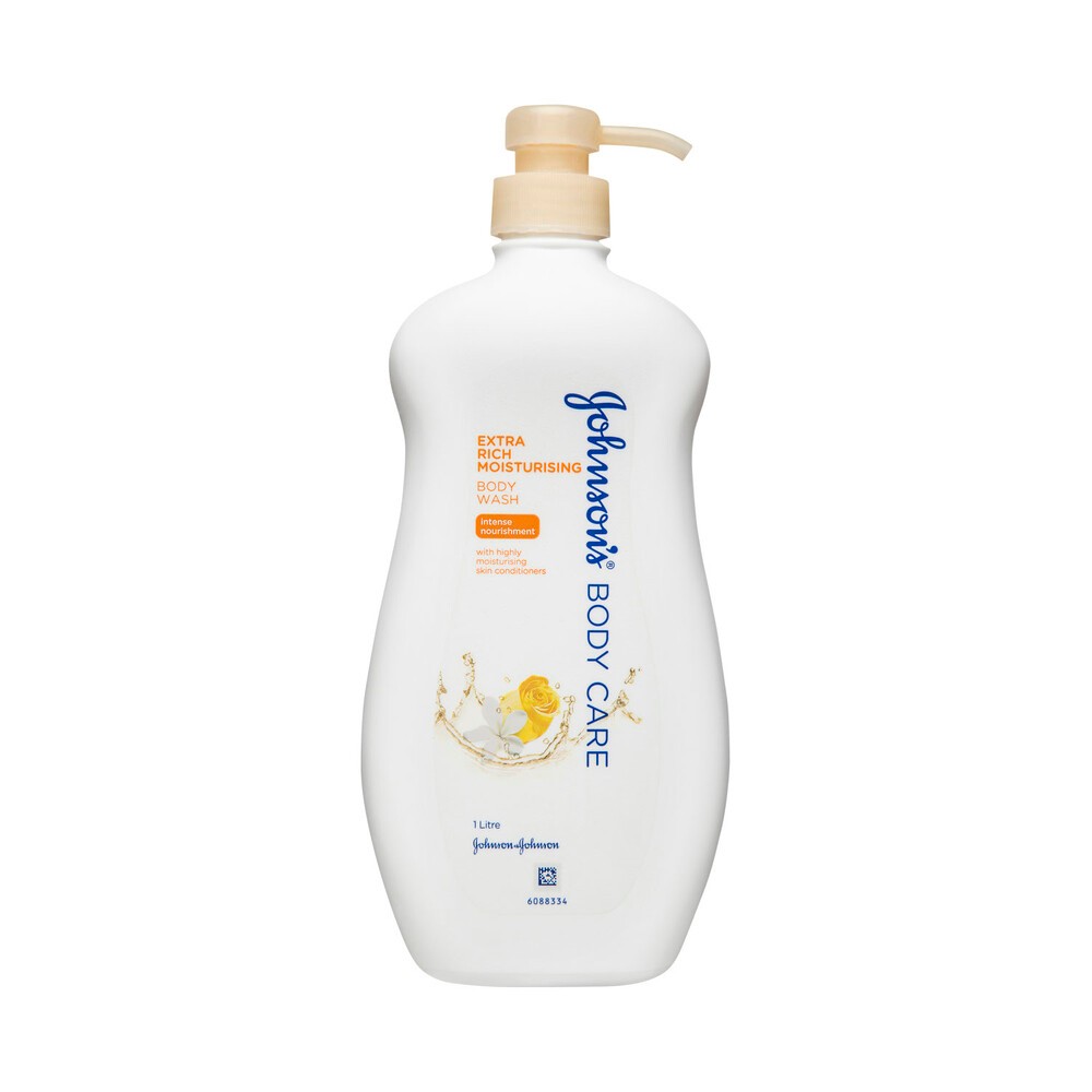 JOHNSON'S Body Care Extra Rich Jasmine Moisturising Body Wash - INTENSE NOURISHMENT with Highly Mois