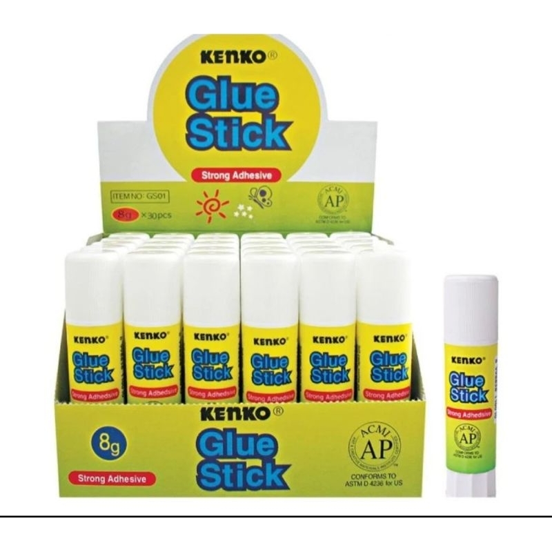 

1 KOTAK KENKO GLUE STICK / KENKO LEM BATANG 8 Gr