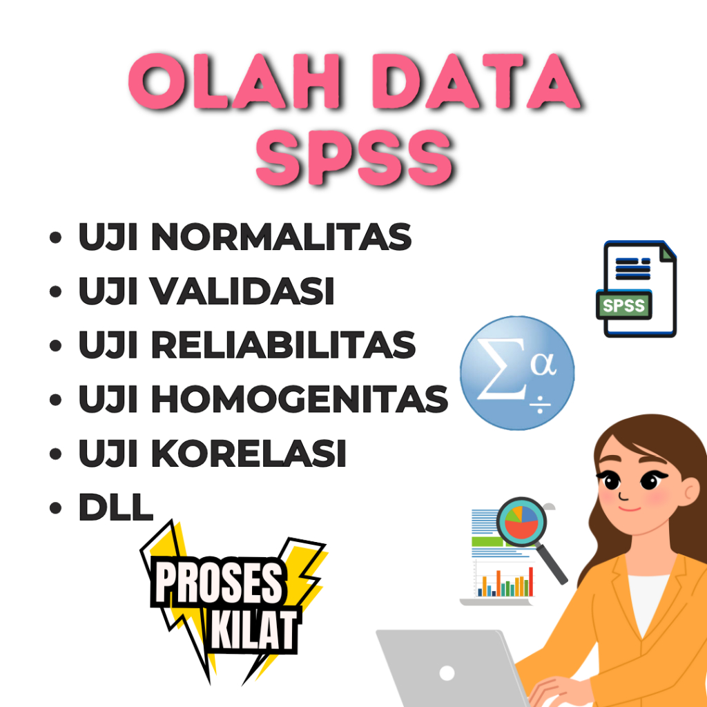 JASA OLAH DATA SPSS UNTUK PENELITIAN | JASA SPSS | OLAH DATA STATISTIK | OLAH DATA | UJI SPSS