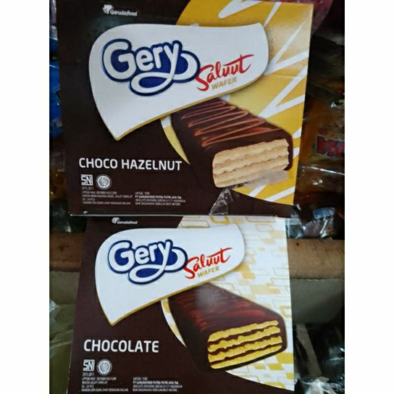 

GERRY SALUT WAFER COKLAT 24PCS