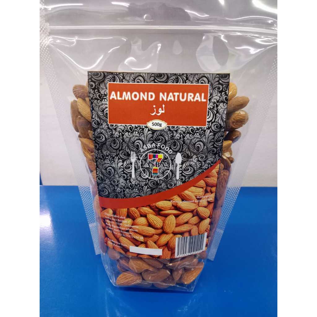 

ASBA KACANG ALMOND NATURAL 500GR