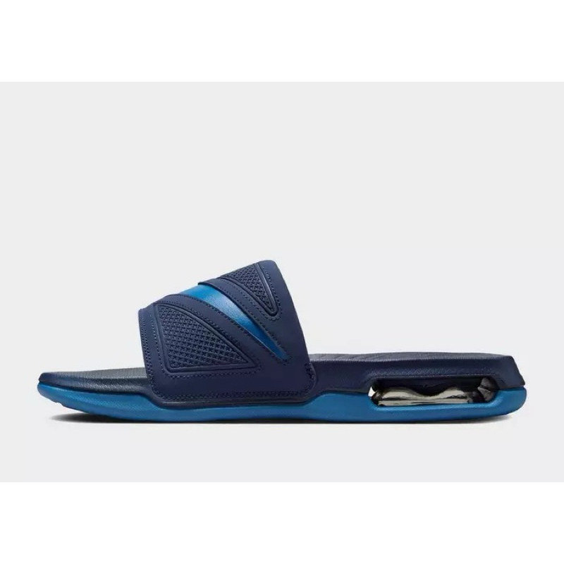 JUAL SANDAL NIKE AIR MAX CIRRO SLIDES BLACK / BLUE