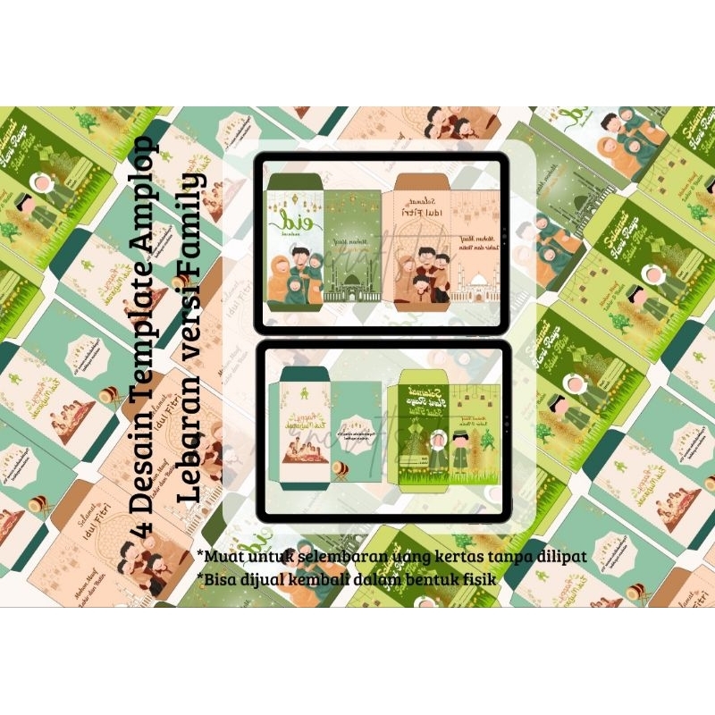 

Amplop Lebaran Versi Family ISI 10PCS