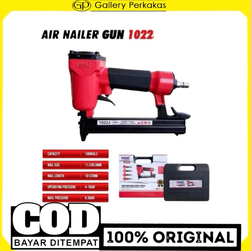 

Kodenki Air Stepler Gun 1022J Mesin staples paku tembak 1022J