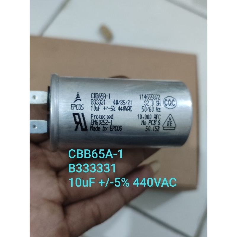 Capacitor kapasitor ac daikin 10 uf Original