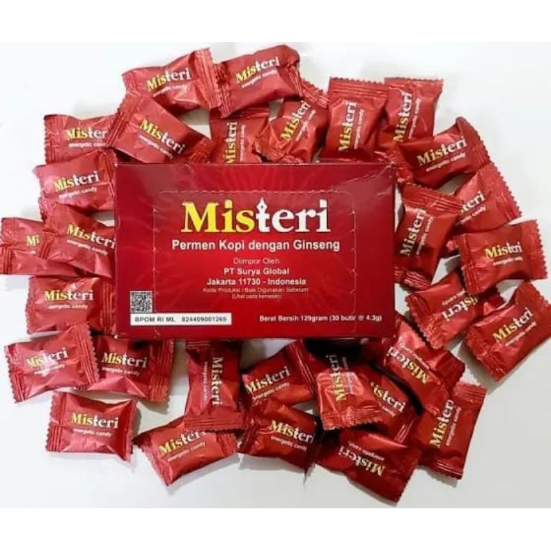 

Permen Herbal Special Mister Misteri Candy Asli - Ecer 5 Original Berbarcode