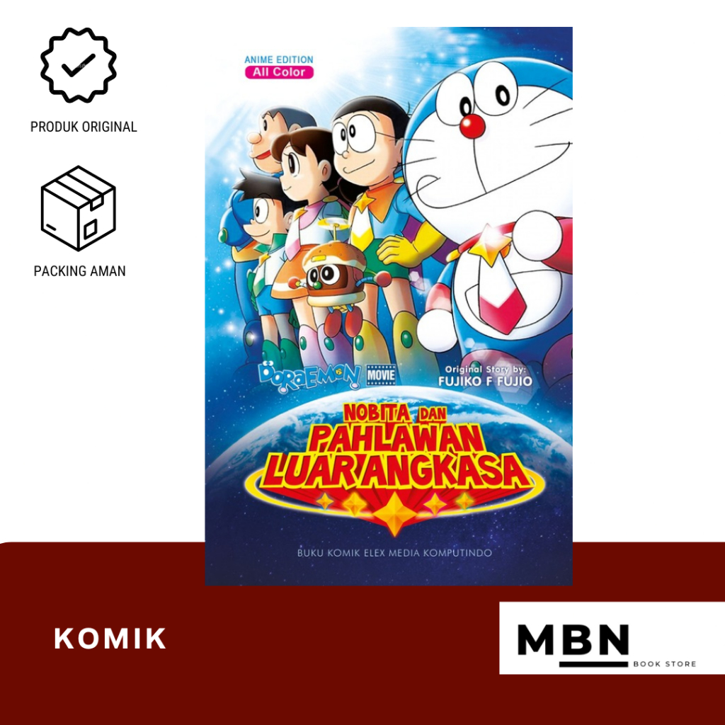 Komik Doraemon Movie: Nobita dan Pahlawan Luar Angkasa