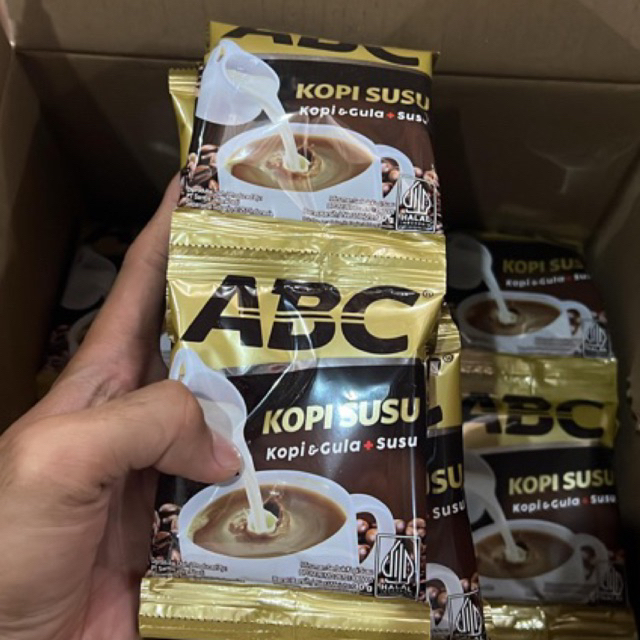 

Kopi ABC kopi susu 1 renceng isi 10pcs