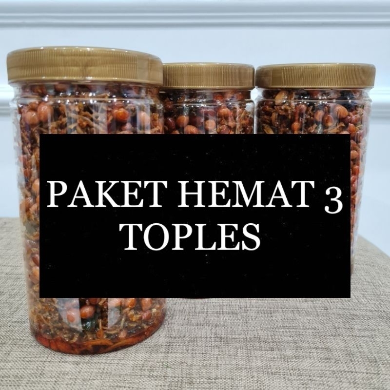 

TERI KACANG BALADO PROMO 3 TOPLES 120 GRAM , TERI ( MEDAN ) TERI KACANG BALADO