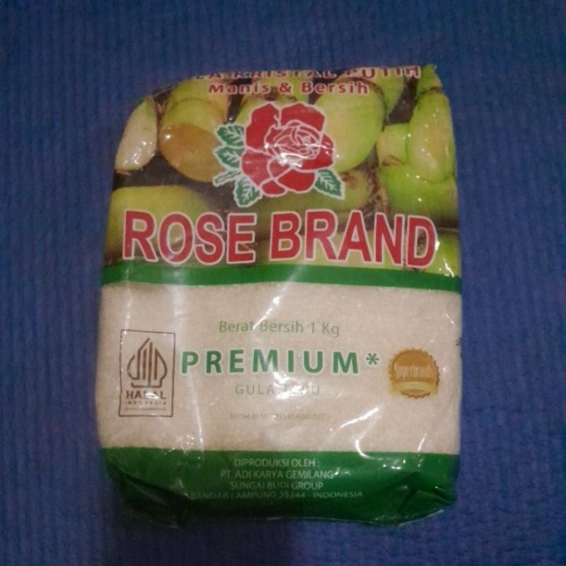 

Rosebrand Gula Kemasan 1kg