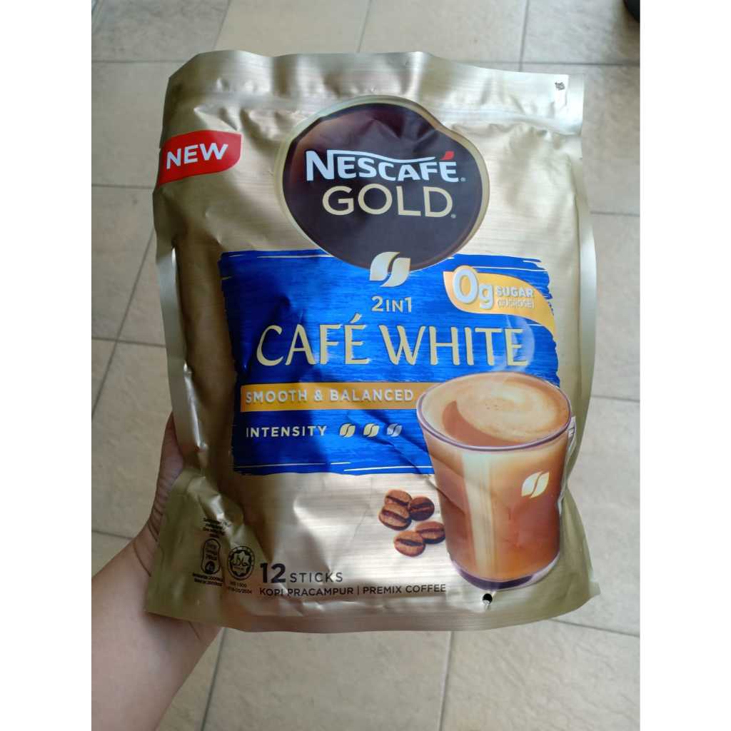 

Nescafe Gold CAFE WHITE / minuman kopi coffee