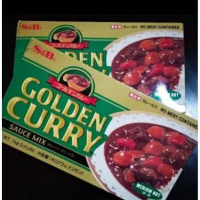 

READY khusus kurir SAMEDAY INSTAN 210K/KG GOLDEN CURRY 2 x 1KG