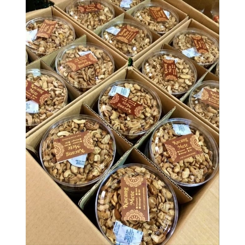 

Mete Patahan Sulawesi Goreng Siap Makan Kemasan Toples