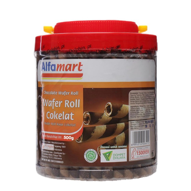 

WAFER ROLL COKLAT indoalfa UK 500grm