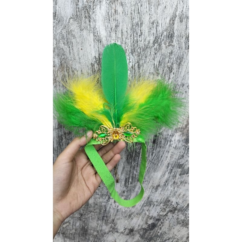 Bandana Bulu murah/Aksesoris kepala bulu