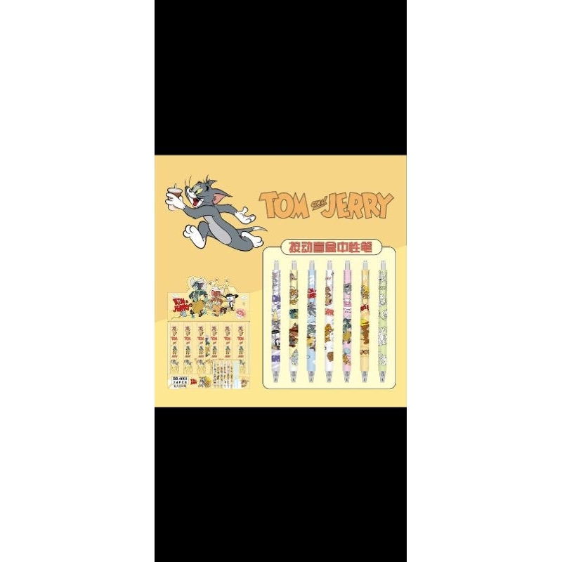 

pen bb tom&jerry 1box isi 24