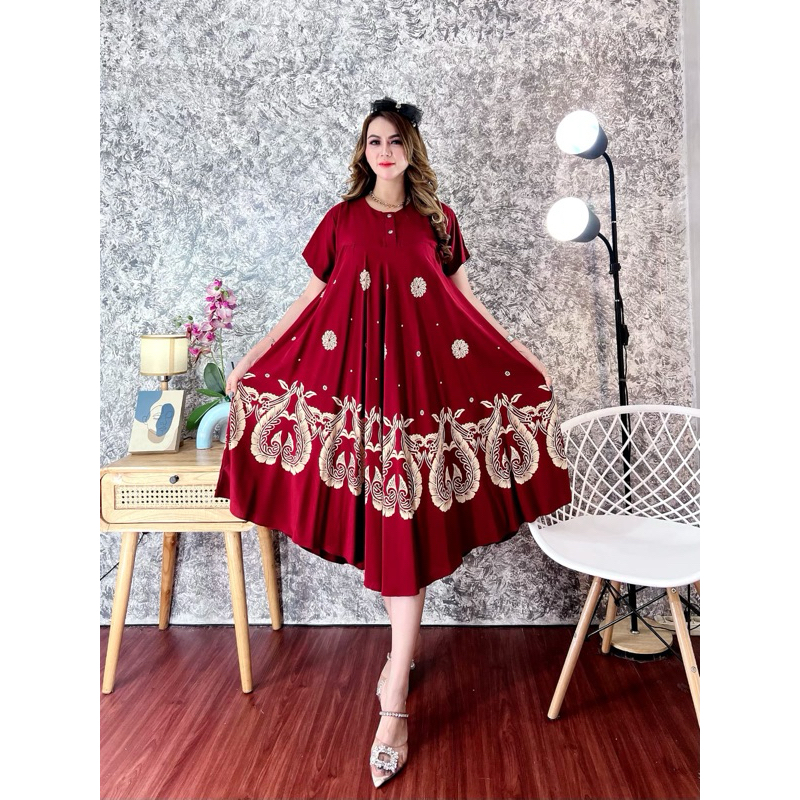 DASTER PAYUNG garuda//Dressklock daster rayon daster bumil dasterwanita daster busui