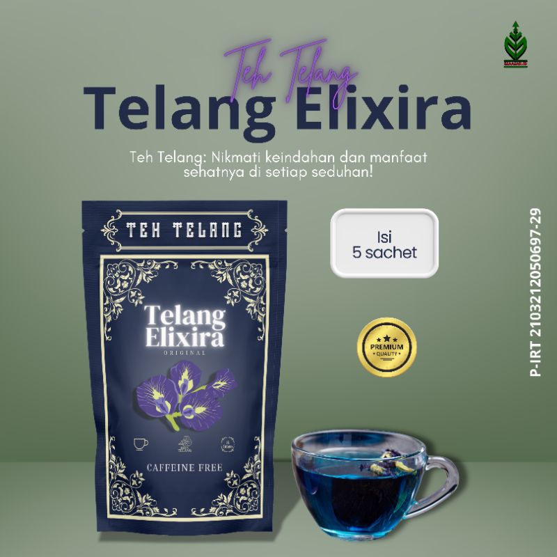 

Bunga Telang Kering/Telang Elixira/Herbal/Premium/Manfaat Teh Telang/Teh Biru/Rilex