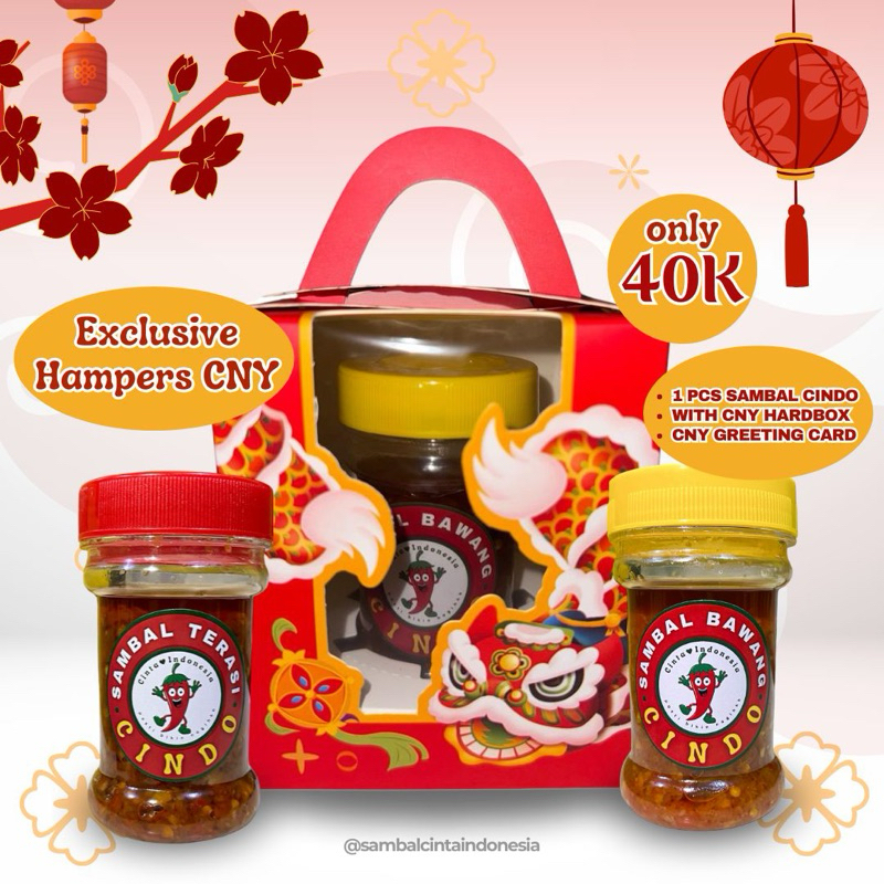 

HAMPERS IMLEK / CNY SAMBAL TERASI BAWANG