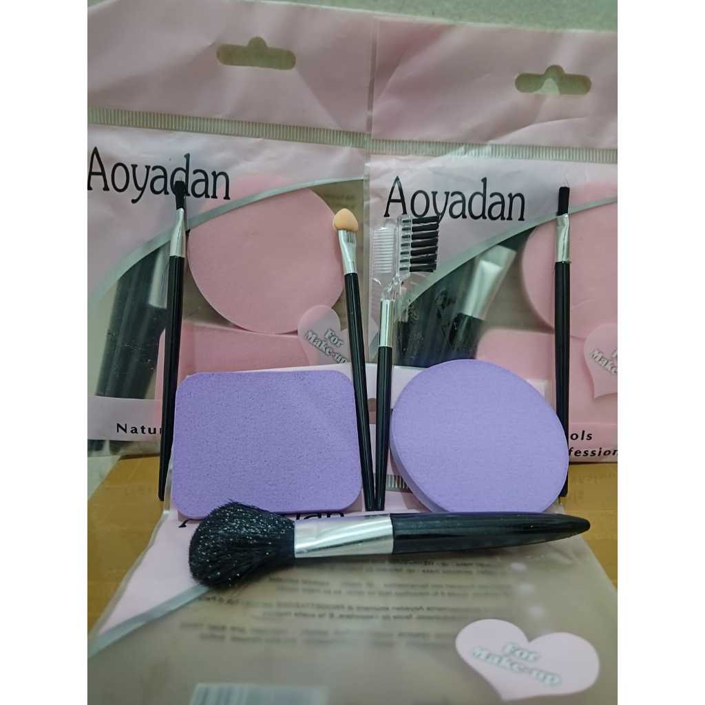 KUAS SPON SET AOYADAN/KUAS MAKE UP 7 in 1