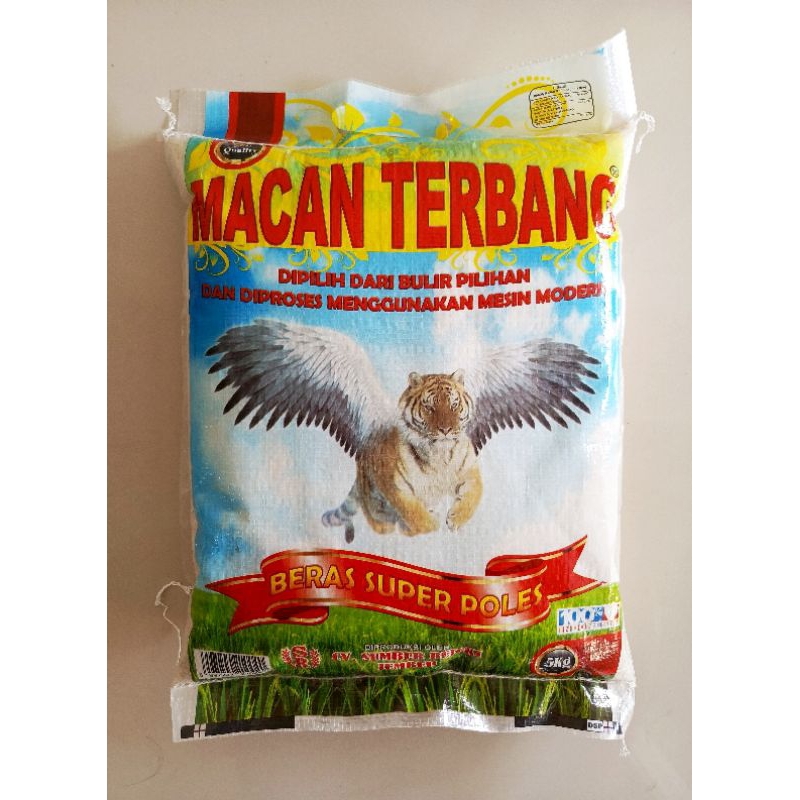 

Beras Super Pulen Macan Terbang 5kg