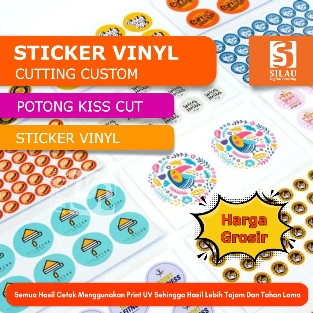 

SILAU ADV - Cetak Stiker / Cetak Stiker Label / Cetak Stiker Chromo A3+ / Sticker / Sticker Kertas