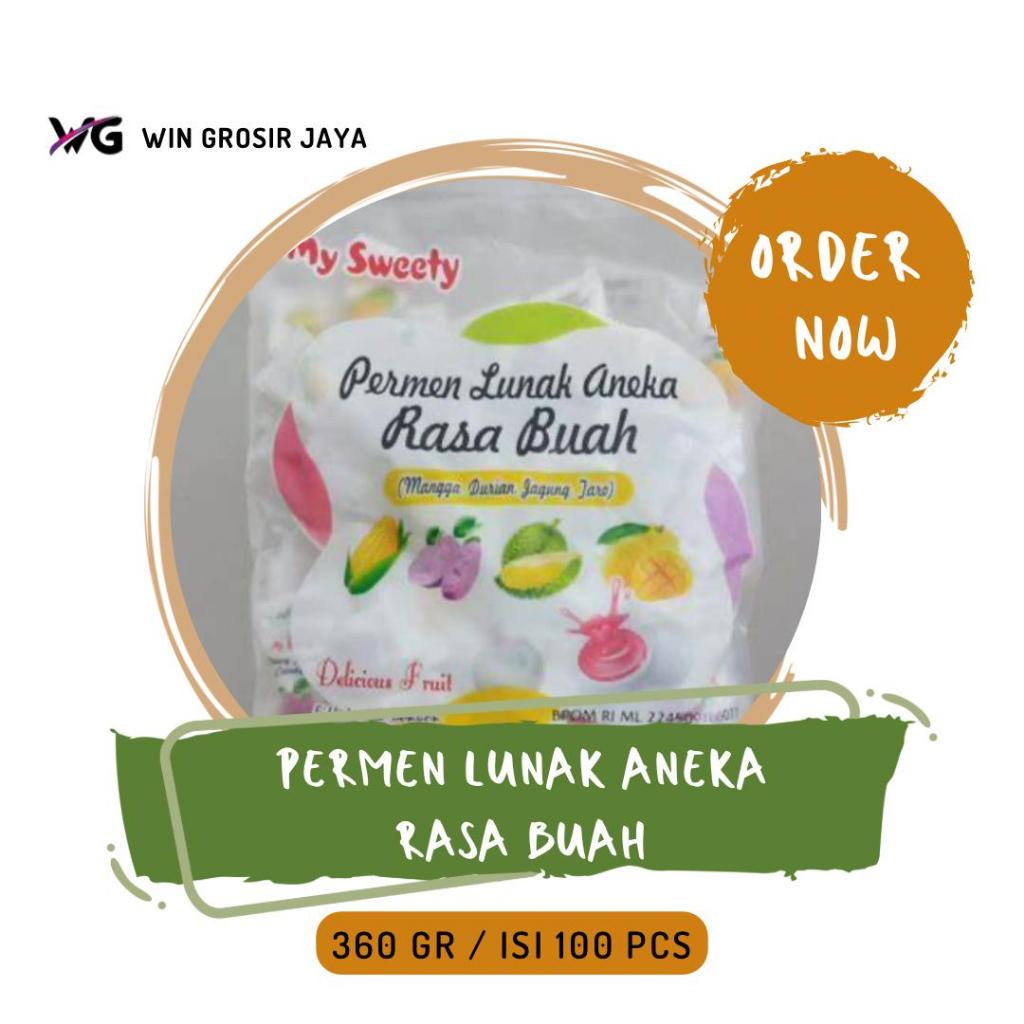 

Permen Susu Lunak Aneka Rasa Buah 360 gr