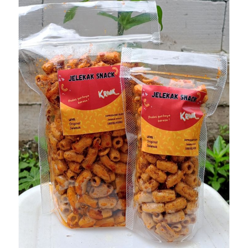 

makaroni bantet jelekak snack 250 gram | makaroni pedas | makaroni renyah