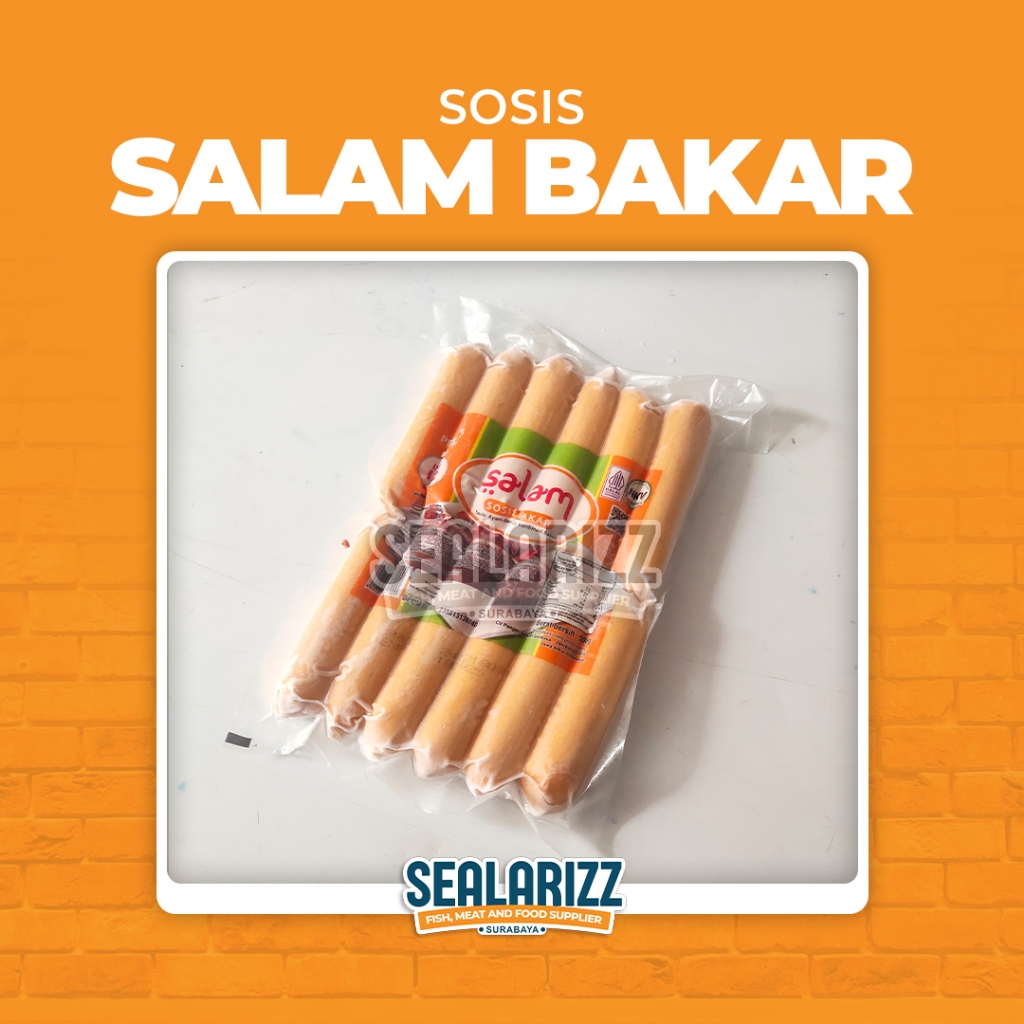 

Sosis Bakar Salam / Sosis Salam Jumbo / Sosis Bakar / Sosis Salam 500 Gram / Jual Sosis Surabaya