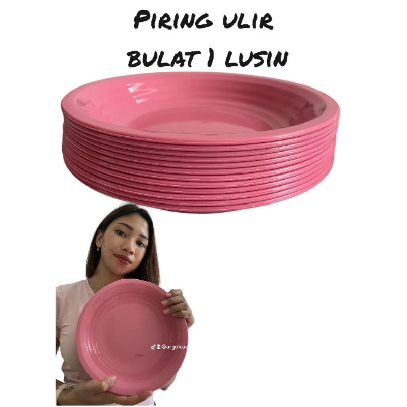 PIRING BULAT ULIR JUMBO 1 LUSIN PIRING TEBAL CANTIK