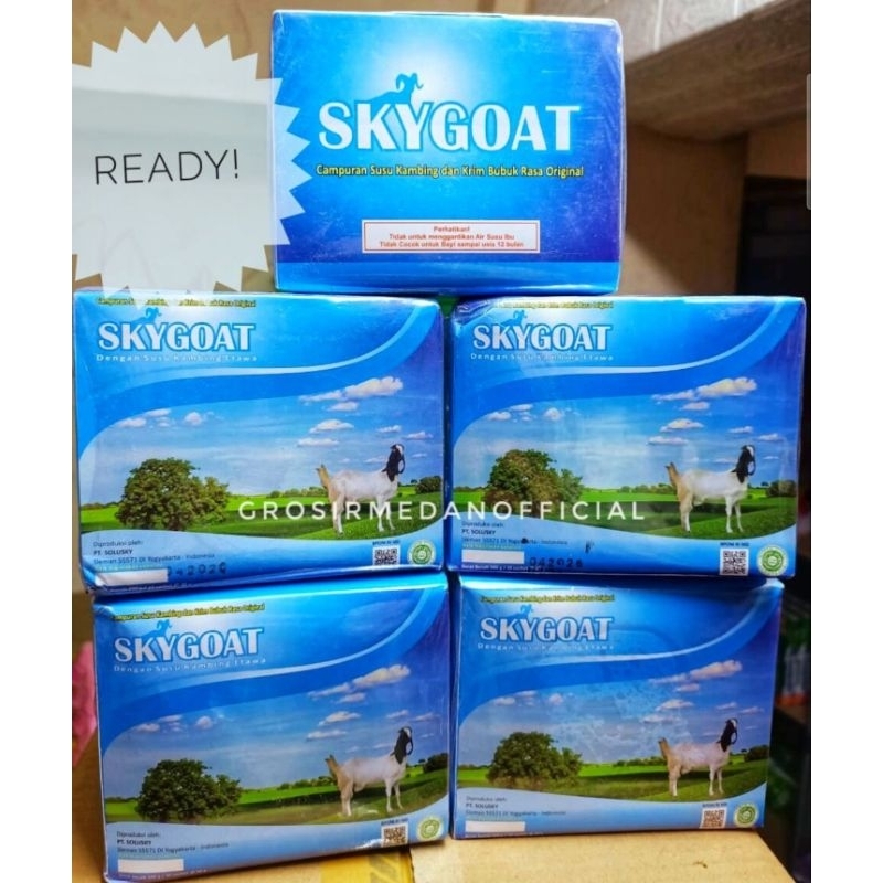 

SKYGOAT SUSU KAMBING ETAWA ORIGINAL BPOM - SUSU KAMBING MURNI ENAK DAN BANYAK MANFAAT