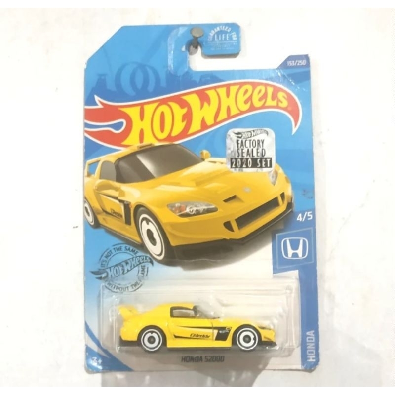 Hot Wheels Honda S2000 Yellow kuning Factory Sealed