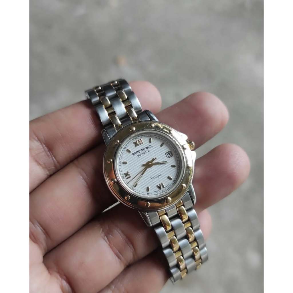 Raymond Weil Genève Jam Tangan Wanita two tones preloved