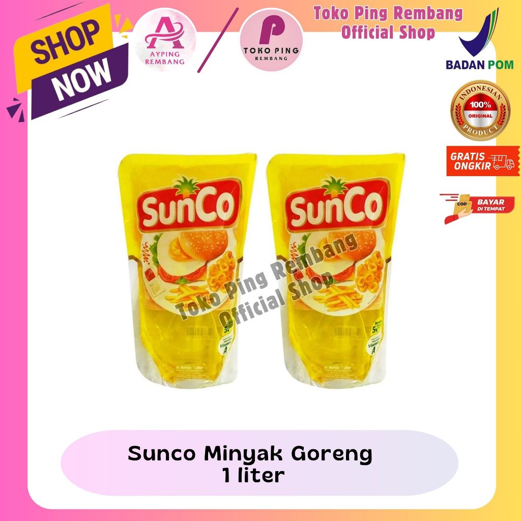 

Sunco Minyak Goreng 1liter