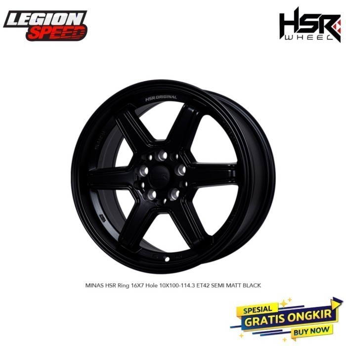 Ready Velg Mobil Racing HSR Minas R16 buat Grandmax APV