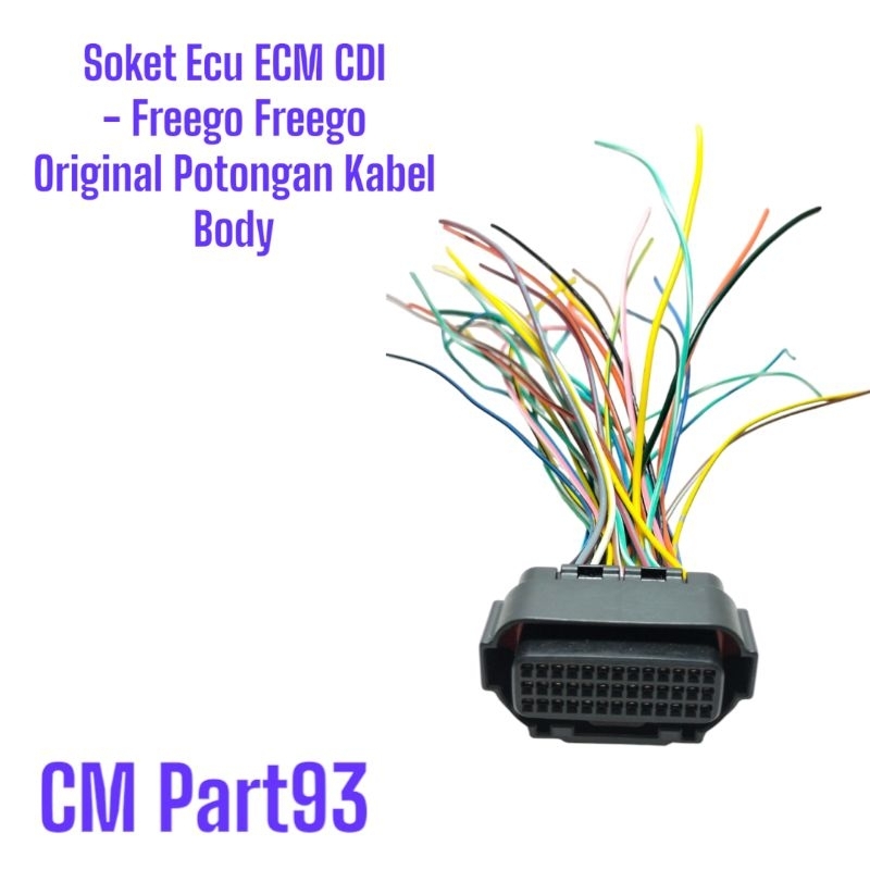 Socket Ecu ECM CDI Yamaha Freego Freego Original Potongan Kabel Body