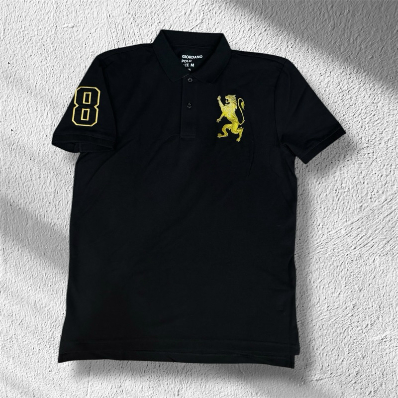 Giordano 3D Lion Polo Man