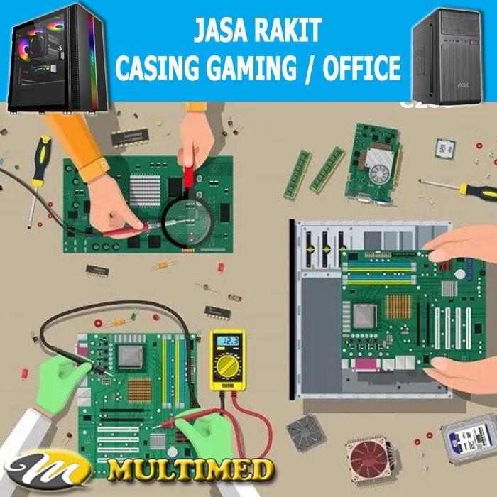 Jasa Rakit PC Komputer Office / Gaming - OFFICE