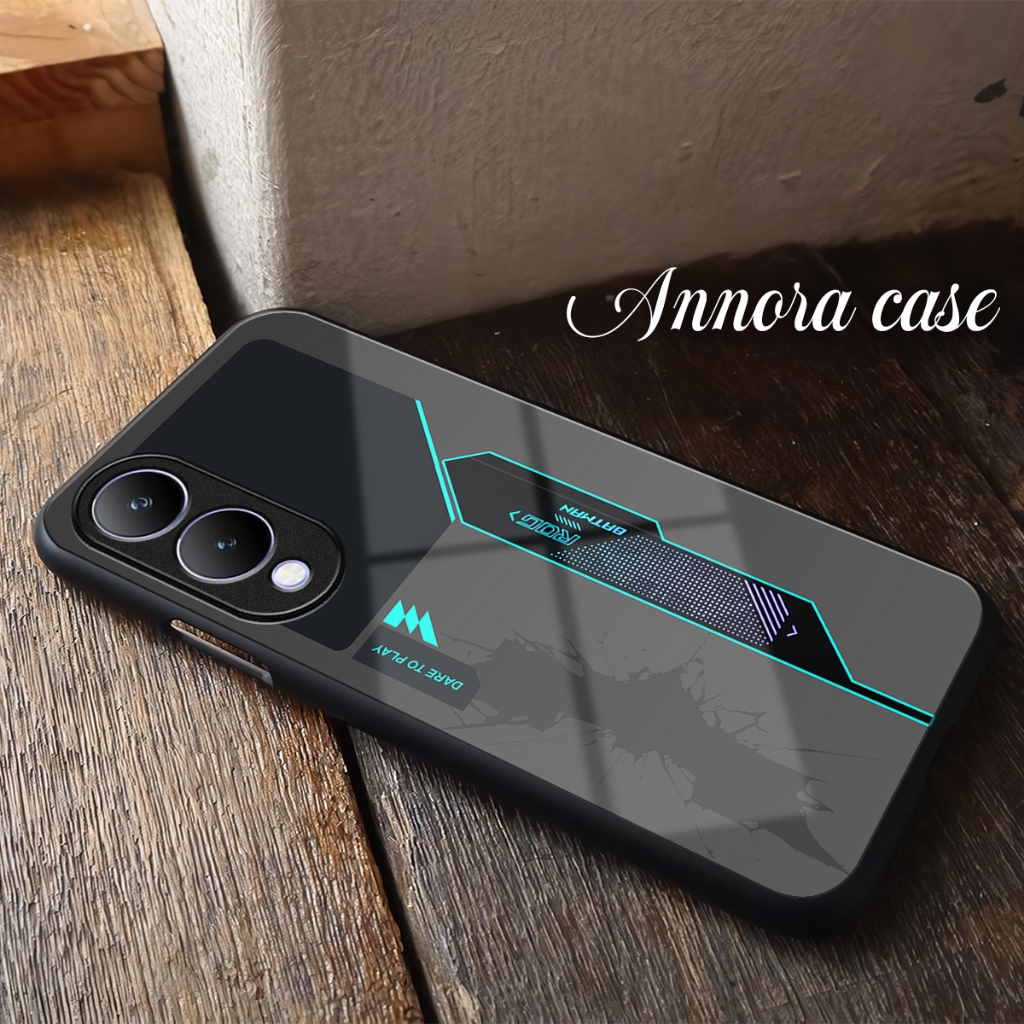 Softcase Glass Vivo Y17s - Case Glossy Keren - Softcase Import Casing Hp Vivo - Bisa Untuk Vivo Y17s