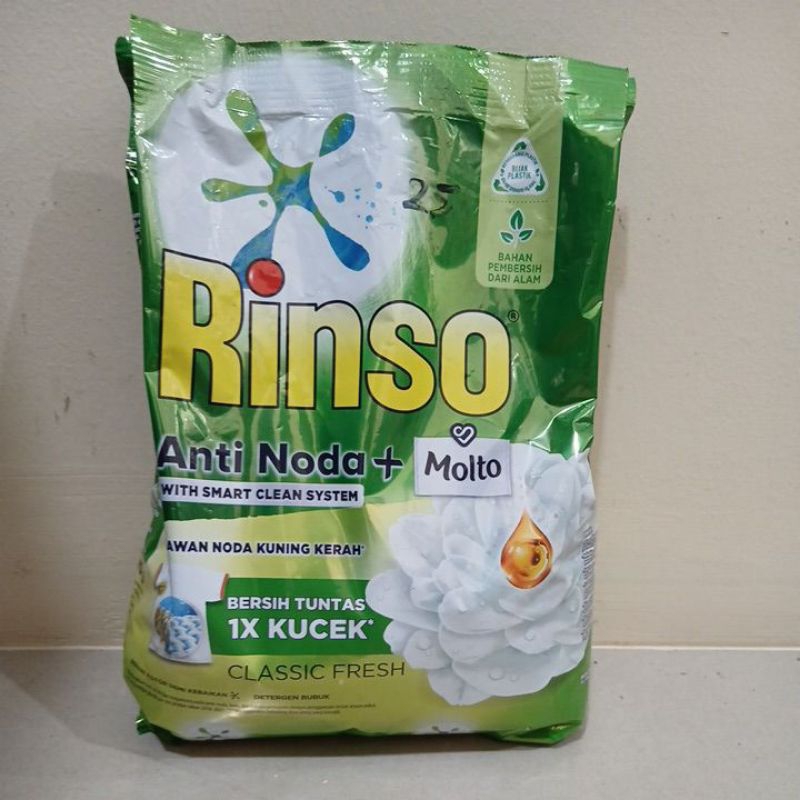 Rinso Anti Noda + Molto 770 Gram, Rinso Sabun Deterjen 770 Gram