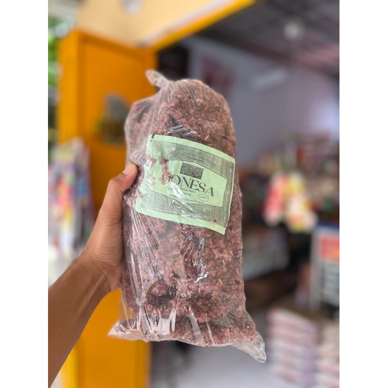 

rengginang ketan hitam cap donesa kemasan 1 kg