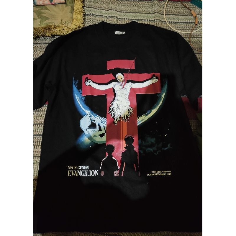 Tshirt Bootleg Neon Genesis Evangelion By NIGATA Club / Kaos Anime Evangelion