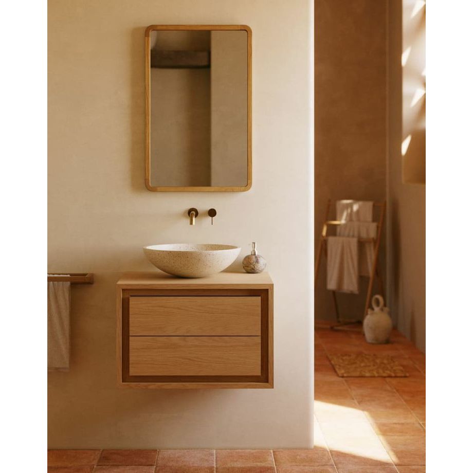 Cabinet Washtafel list drawer kayu jati