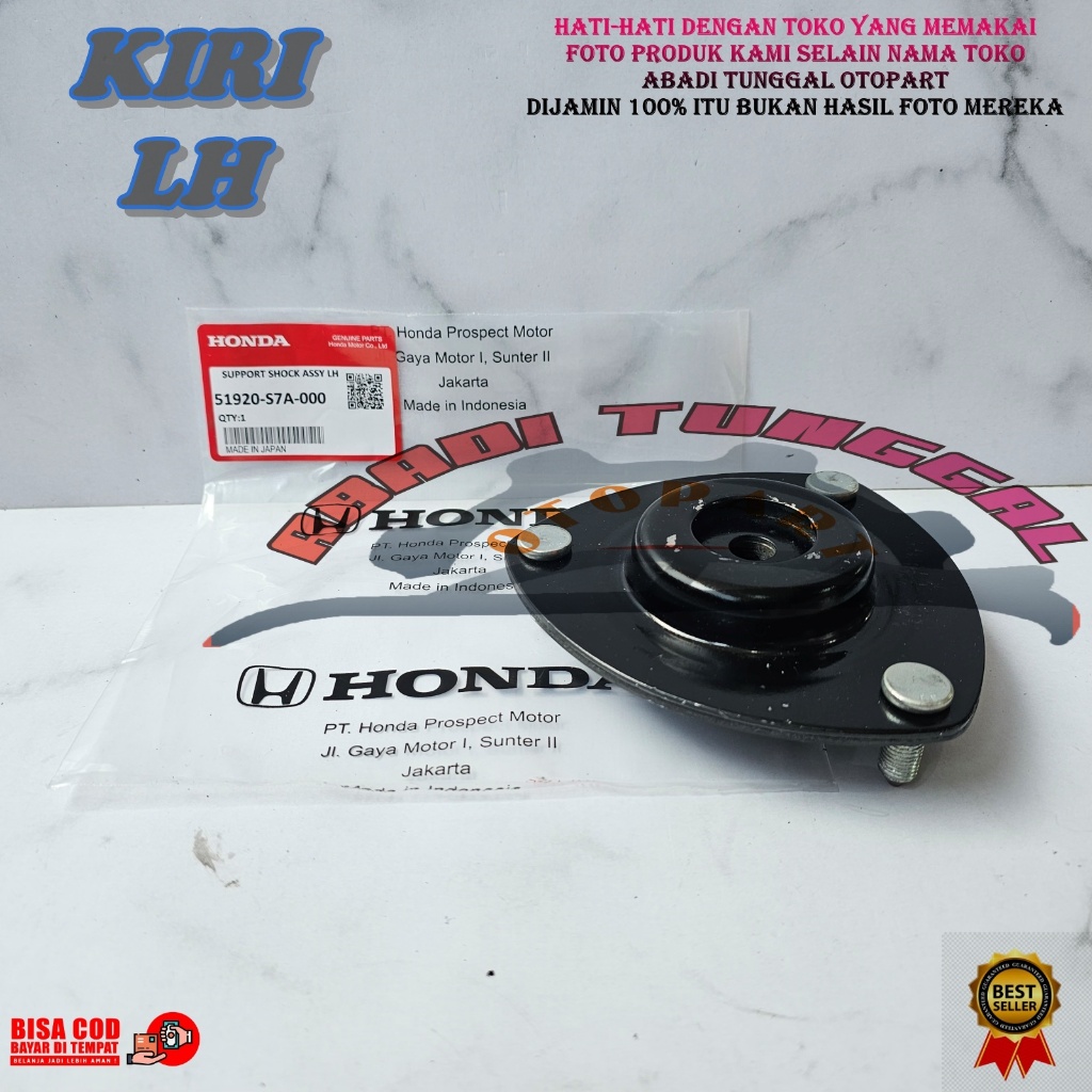KARET SUPOT SOK DEPAN KIRI HONDA CRV GEN 2 2002-2006