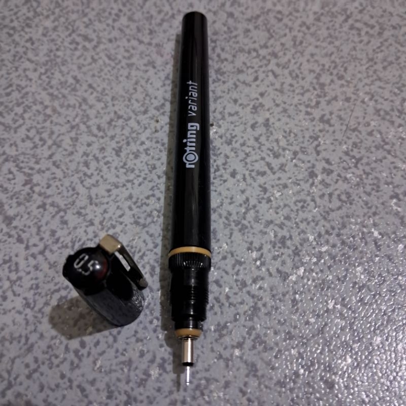 

Rotring Variant 0.5 rapido pulpen gambar teknik item no 5