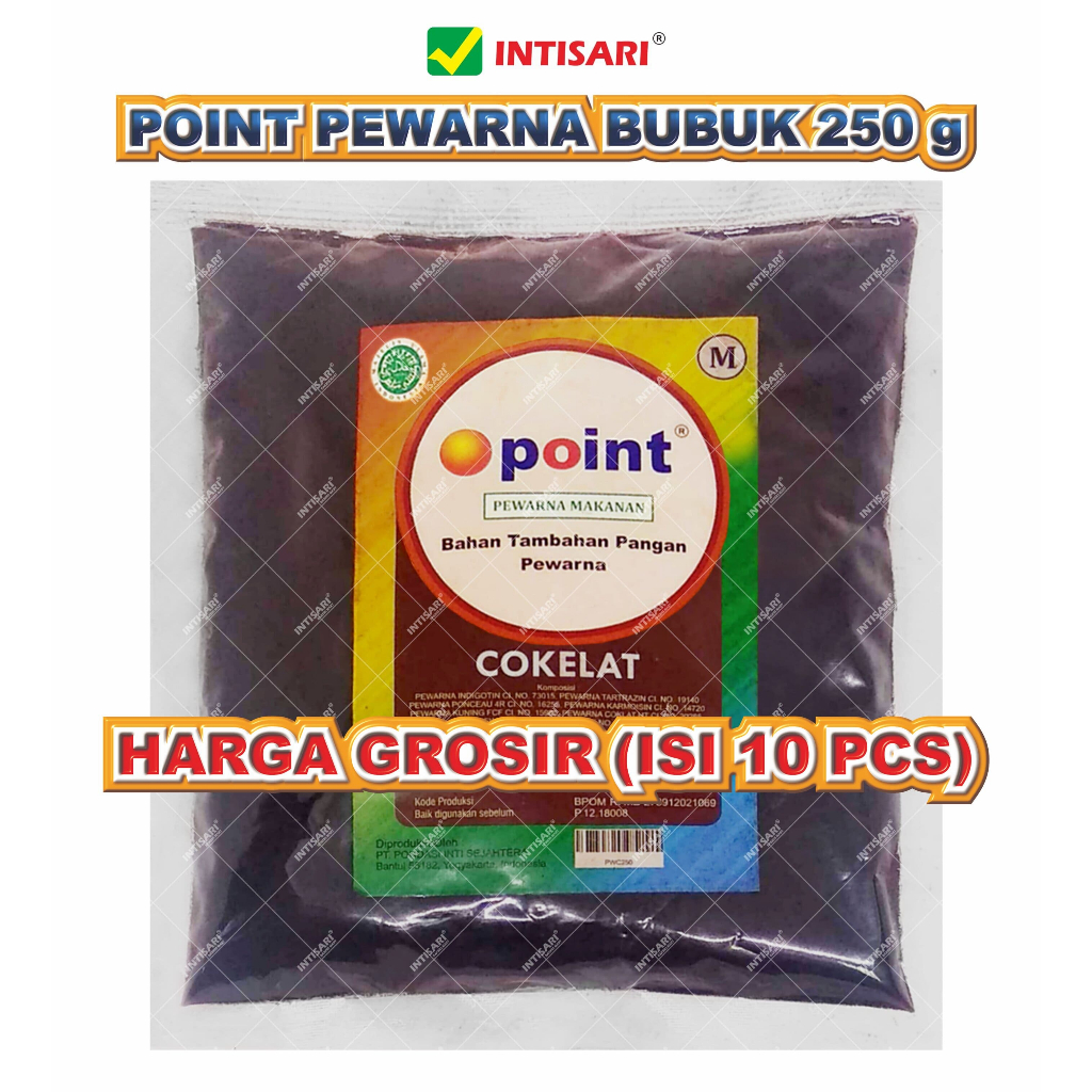 

[GROSIR ISI 10 PCS] PEWARNA BUBUK COKELAT 250 G